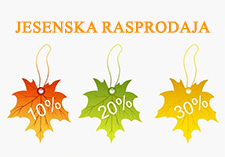 jesenska rasprodaja